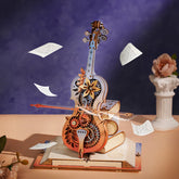 Rolife ROKR Symphony of Gorgeous Dreams Mechanical Music Box 3D Wooden Puzzle